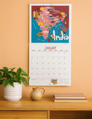 Calendario Da Parete 2026 Let's Travel The World Legami