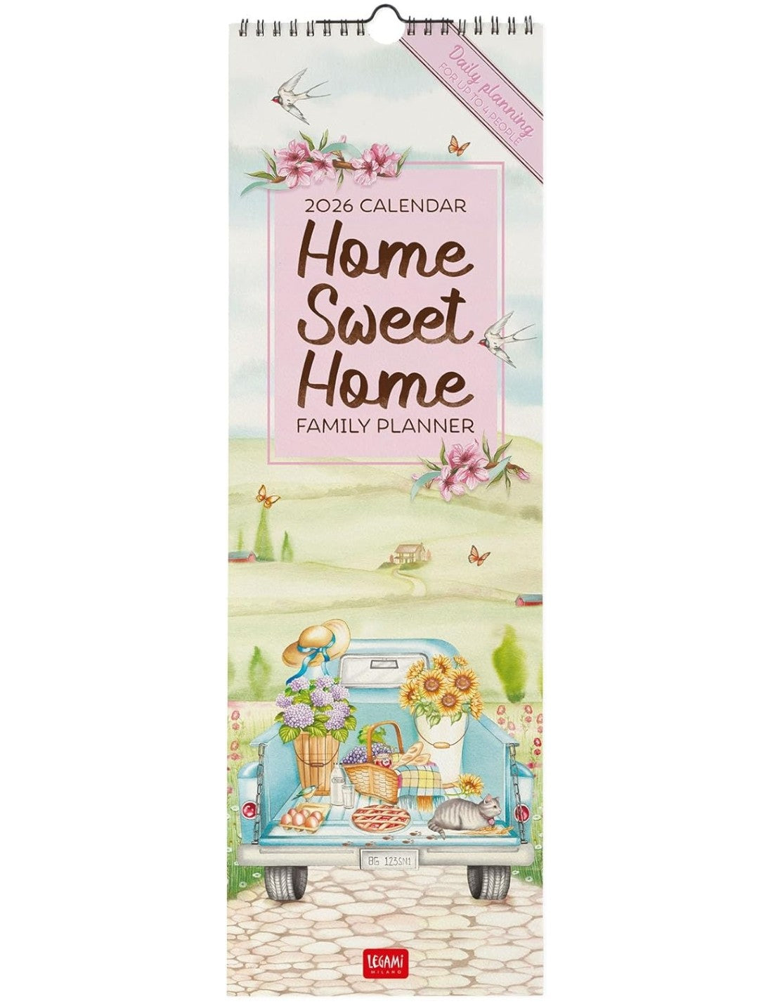 Calendario Da Parete 2026 Home Sweet Home Legami