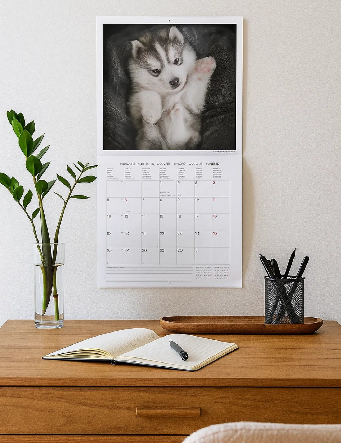 Calendario Da Parete 2026 Puppies Legami Small