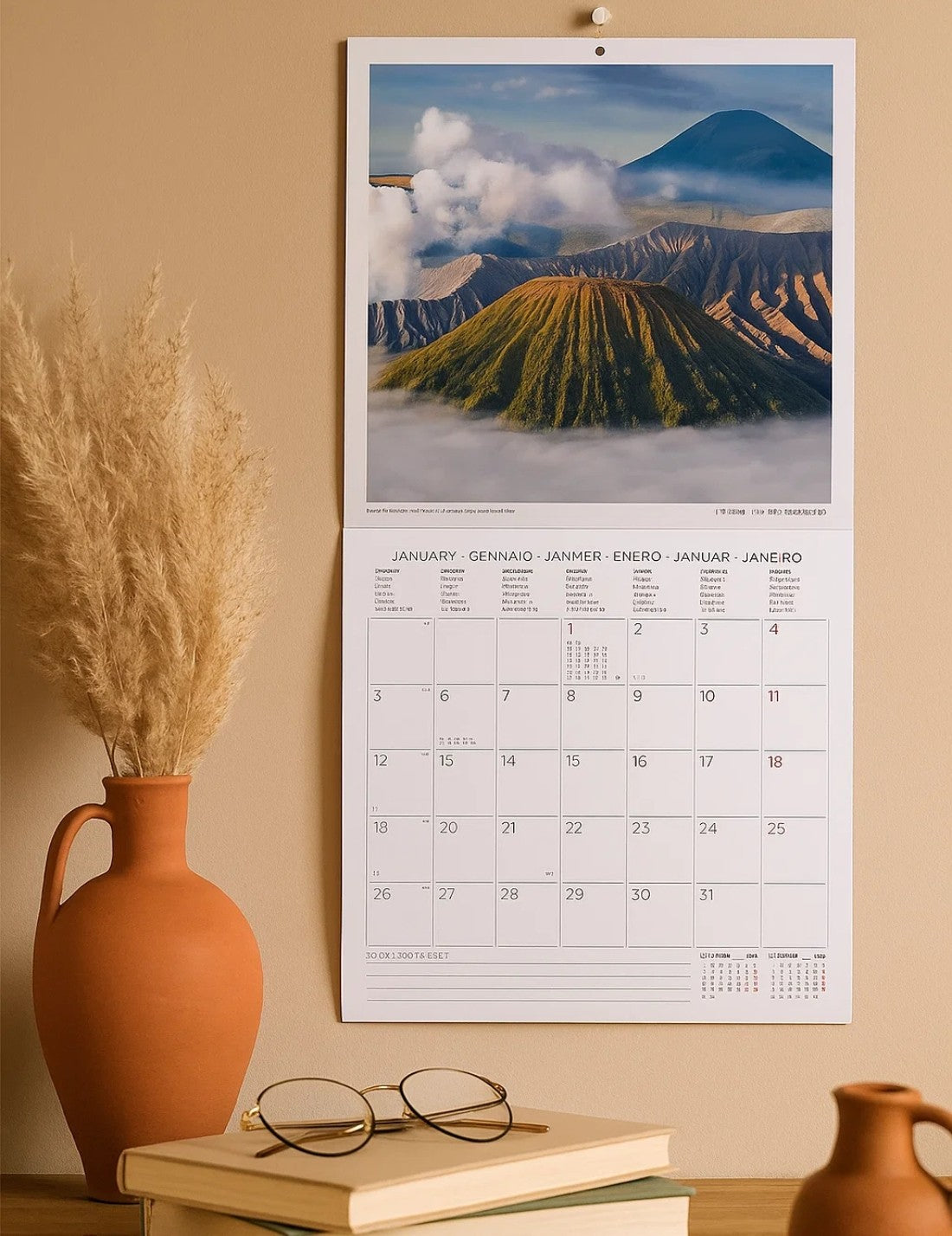 Calendario Da Parete 2026 Planet Earth Legami Small