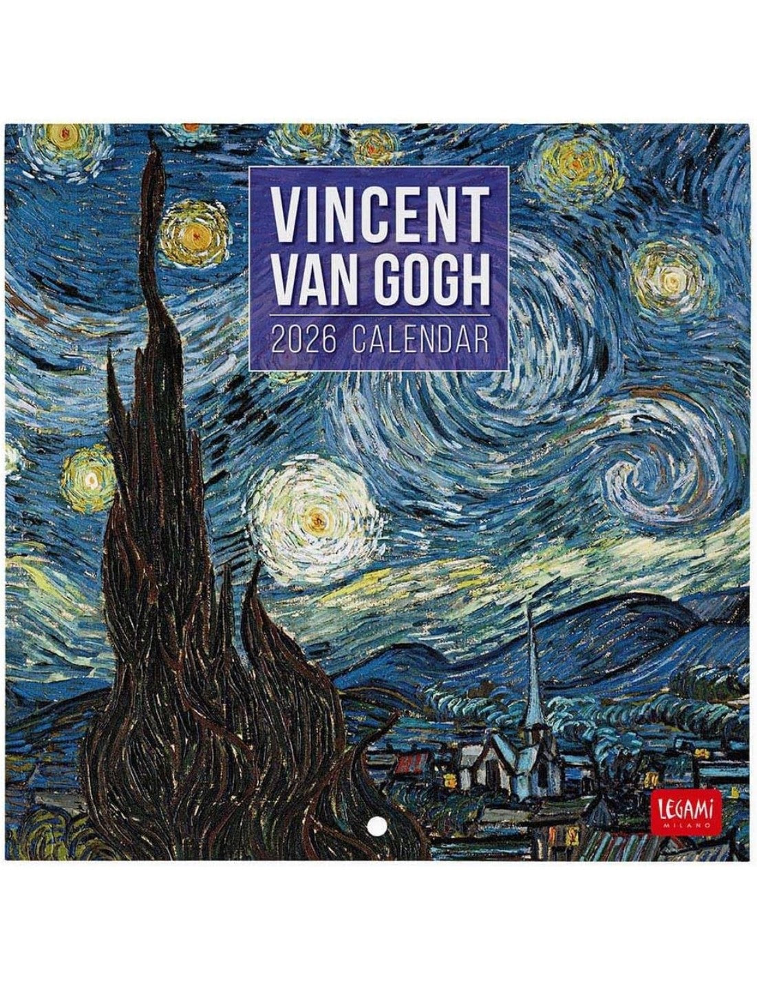 Calendario Da Parete 2026 Vincent Van Gogh Legami Small