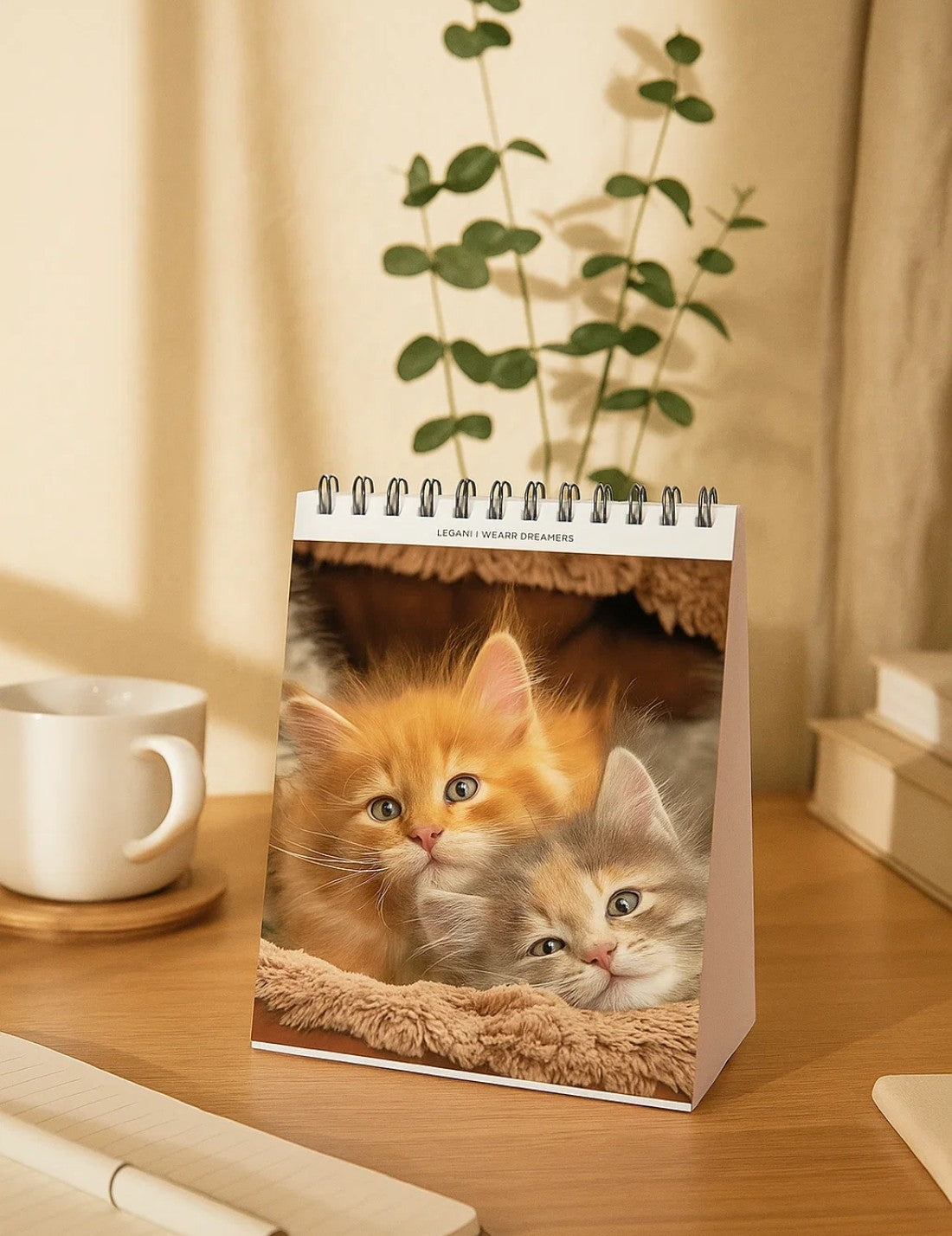 Calendario Da Tavolo 2026 Kittens Legami