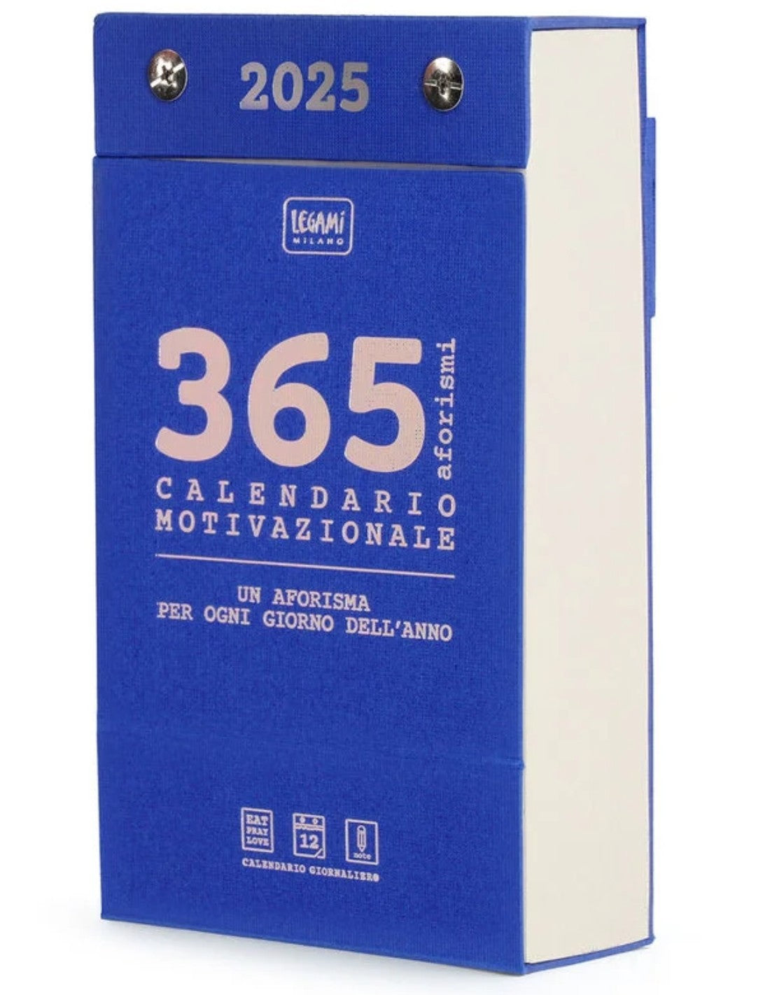 Calendario Motivazionale Giornaliero Da Tavolo Legami 2025
