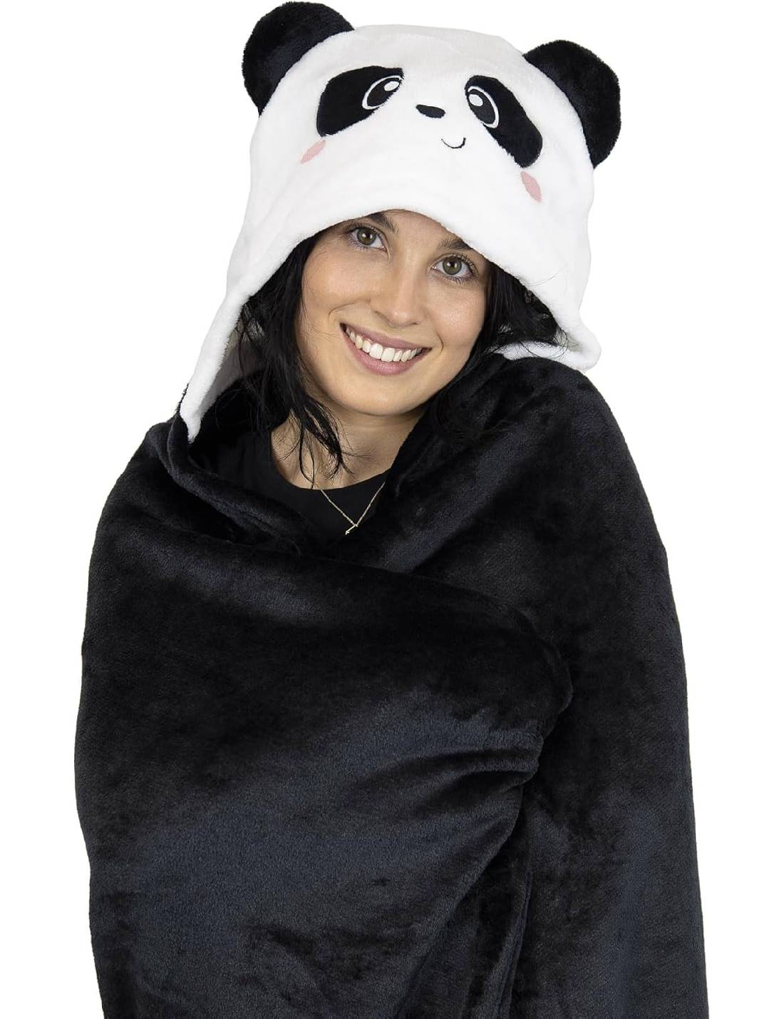 Coperta Con Cappuccio Panda Cosy Hugs Legami