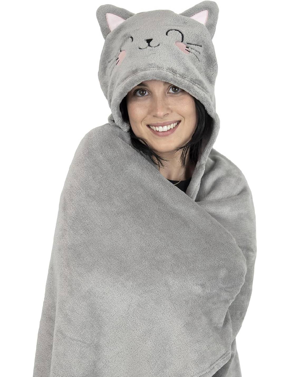 Coperta Con Cappuccio Kitty Cosy Hugs Legami