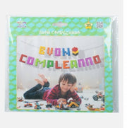 Festone Colorato Buon Compleanno 150cm