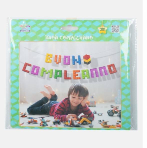 Festone Colorato Buon Compleanno 150cm