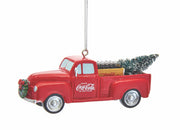Addobbo Albero Di Natale Furgone Coca Cola Rosso 3,5cm