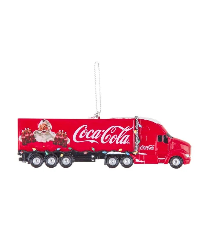 Addobbo Albero Di Natale Coca-Cola Camion Piatto