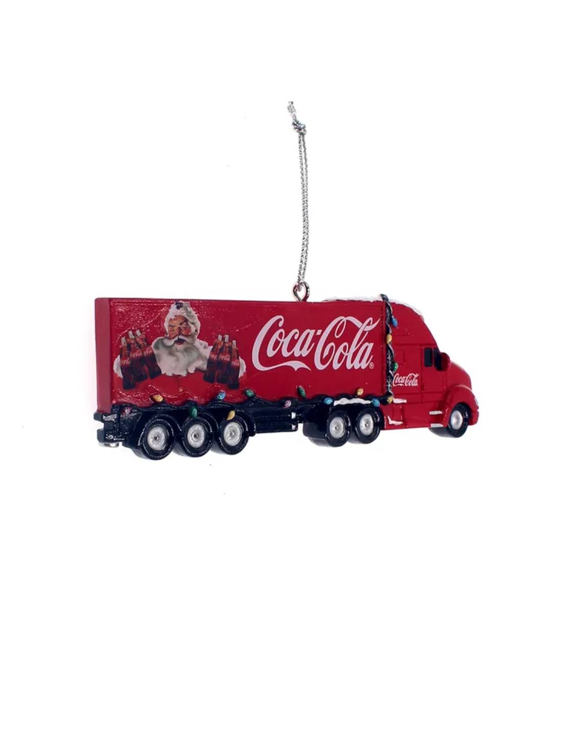 Addobbo Albero Di Natale Coca-Cola Camion Piatto