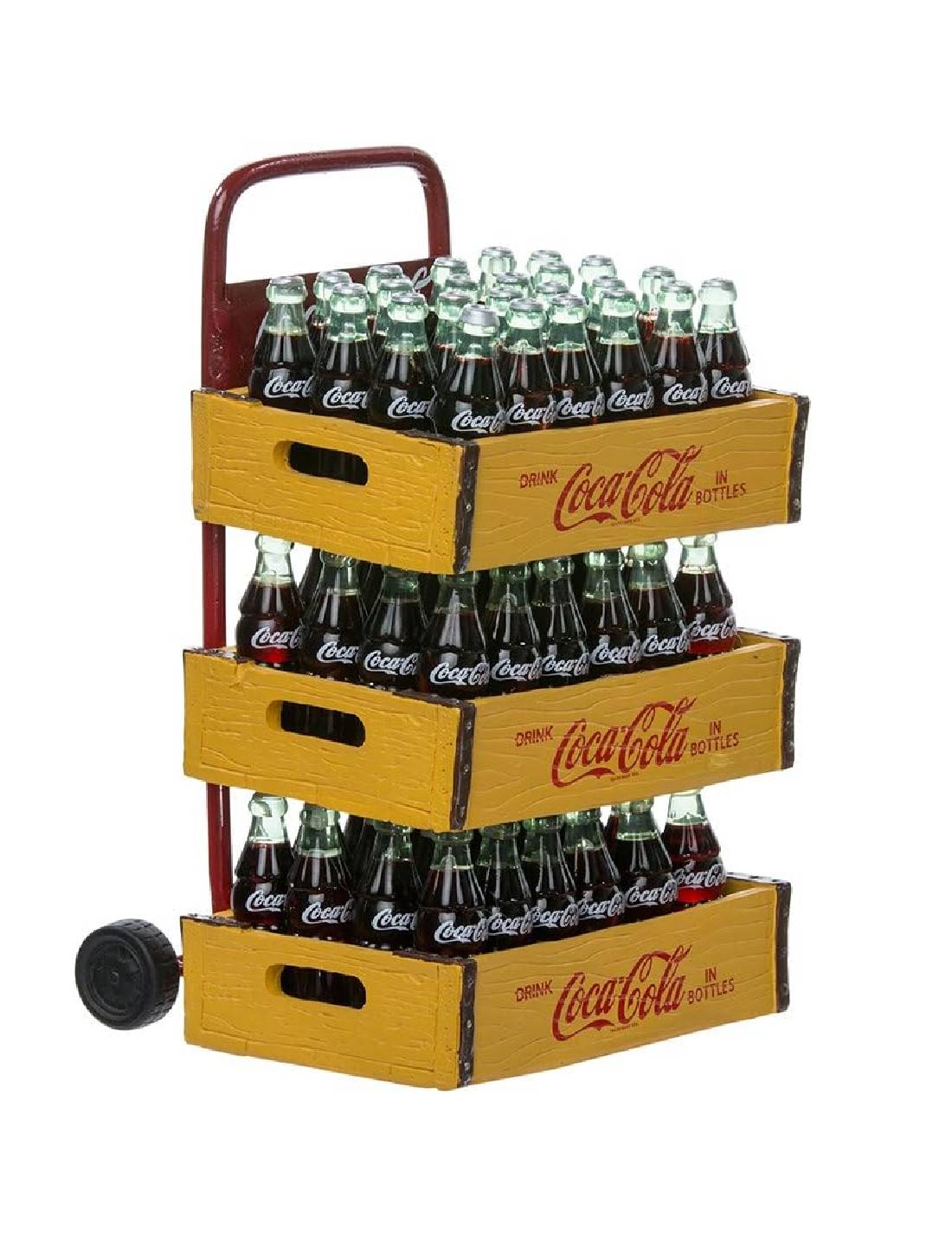Addobbo Albero Di Natale Babbo Natale Consegna Coca Cola 27cm