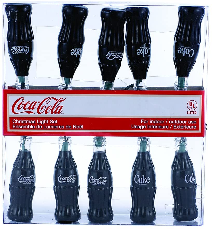 Serie Luci Natale 10 LED Coca-Cola