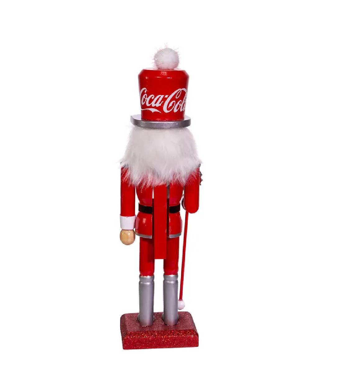 Addobbo Di Natale Coca Cola Schiaccianoci 25cm
