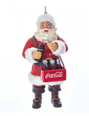 Addobbo Albero Di Natale Babbo Natale Che Stappa Coca-Cola