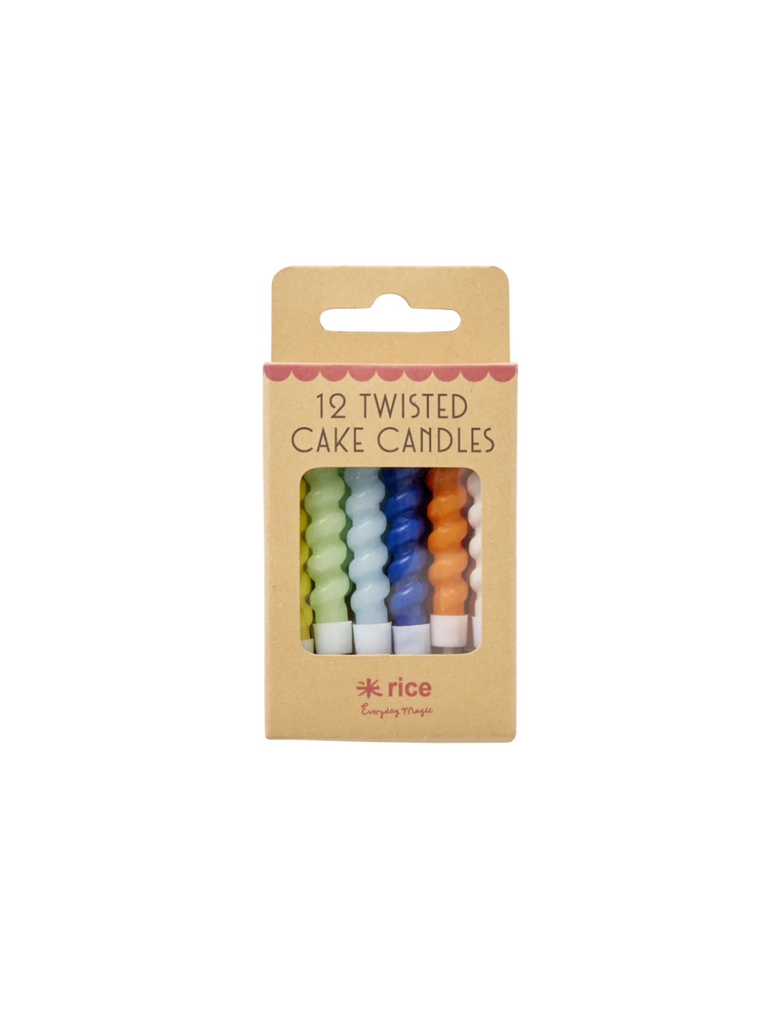 Rice Candeline Compleanno In Cera A Spirale 12pz