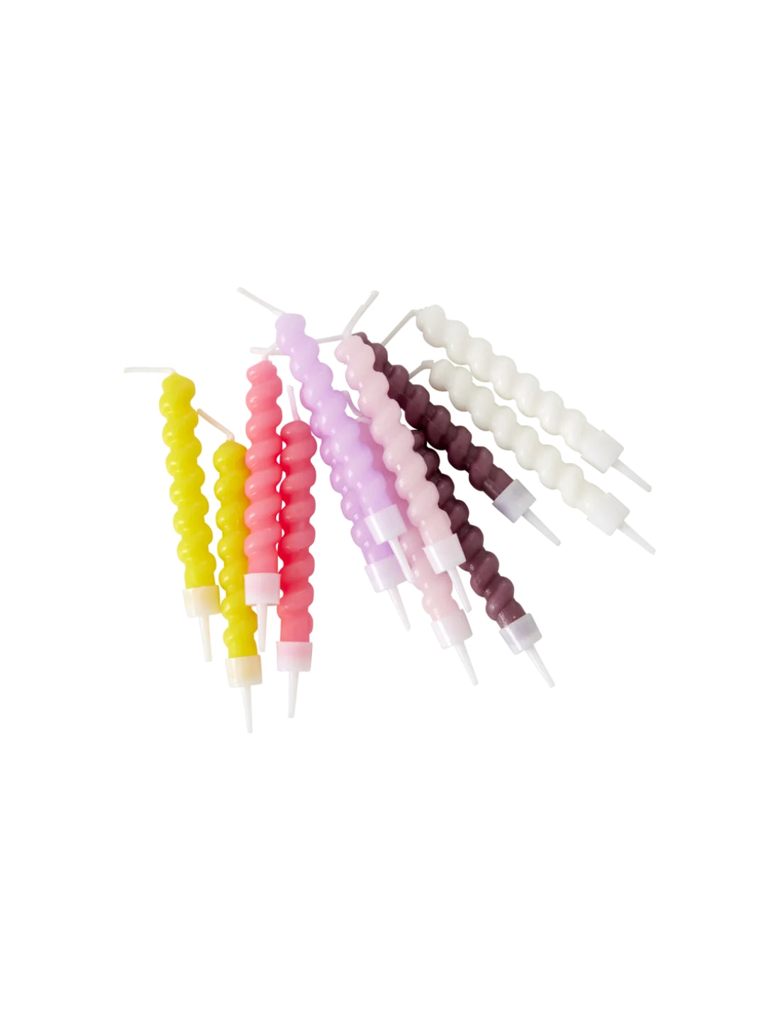 Rice Candeline Compleanno In Cera A Spirale 12pz