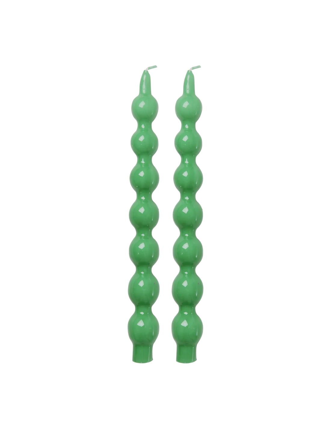 Rice Set 2 Candele Verdi 30cm