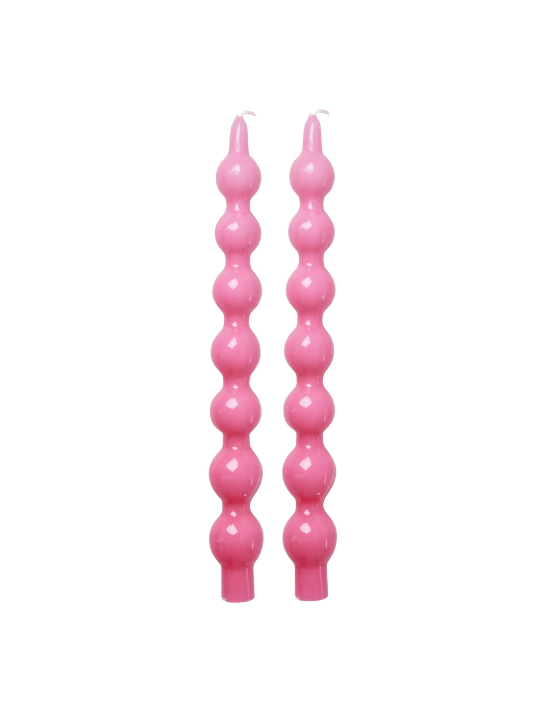 Rice Set 2 Candele Rosa 30cm