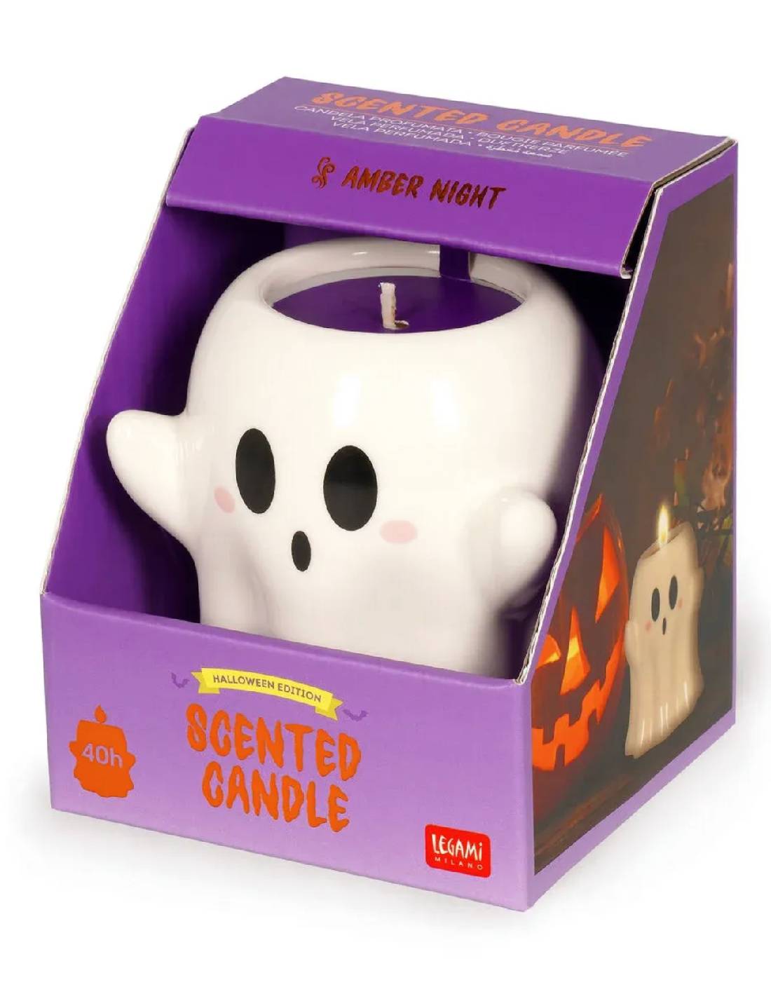Candela Profumata Fantasma Amber Night Legami