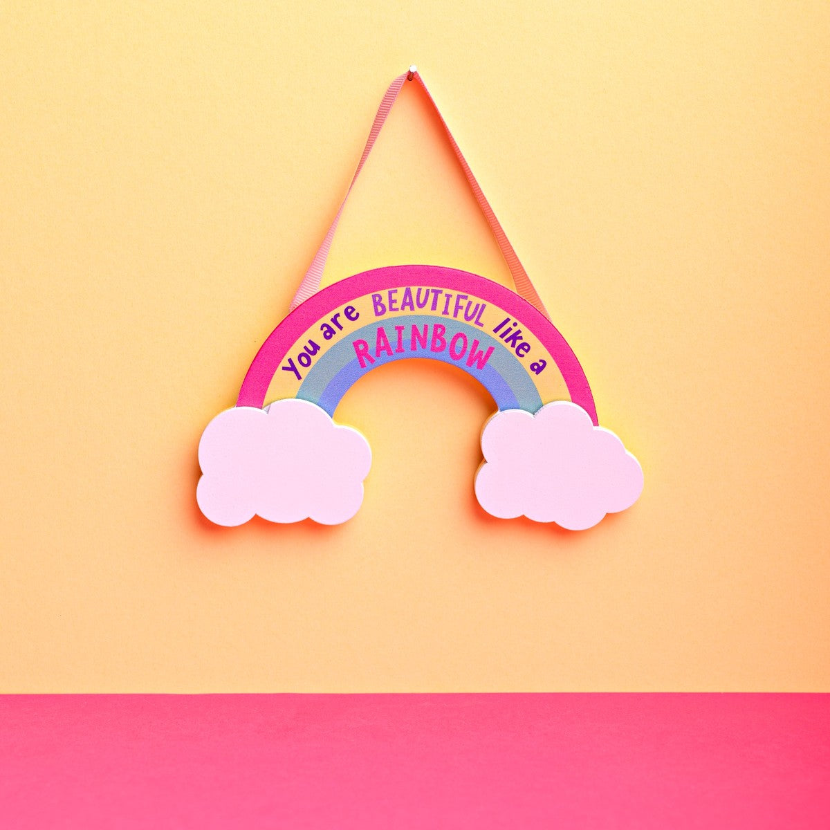 Targa Da Appendere Arcobaleno
