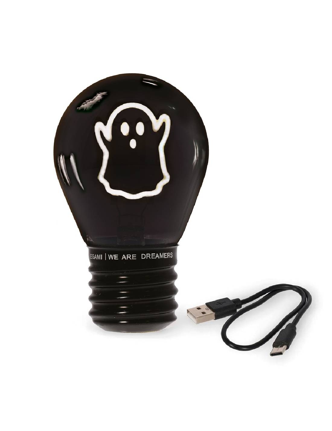 Lampada Da Tavolo Bulb Fiction Lampadina LED Fantasma