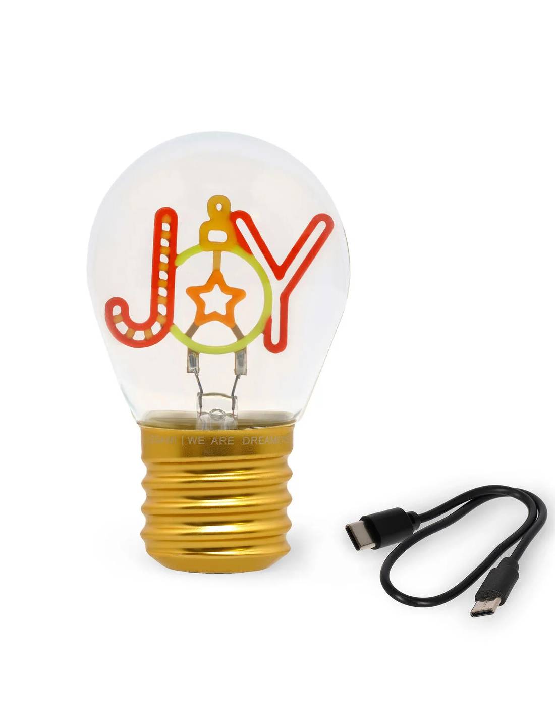 Lampada Da Tavolo A Lampadina Joy Legami