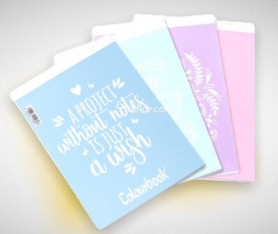 Colourbook Pastel Block Notes Spillato A5 80g