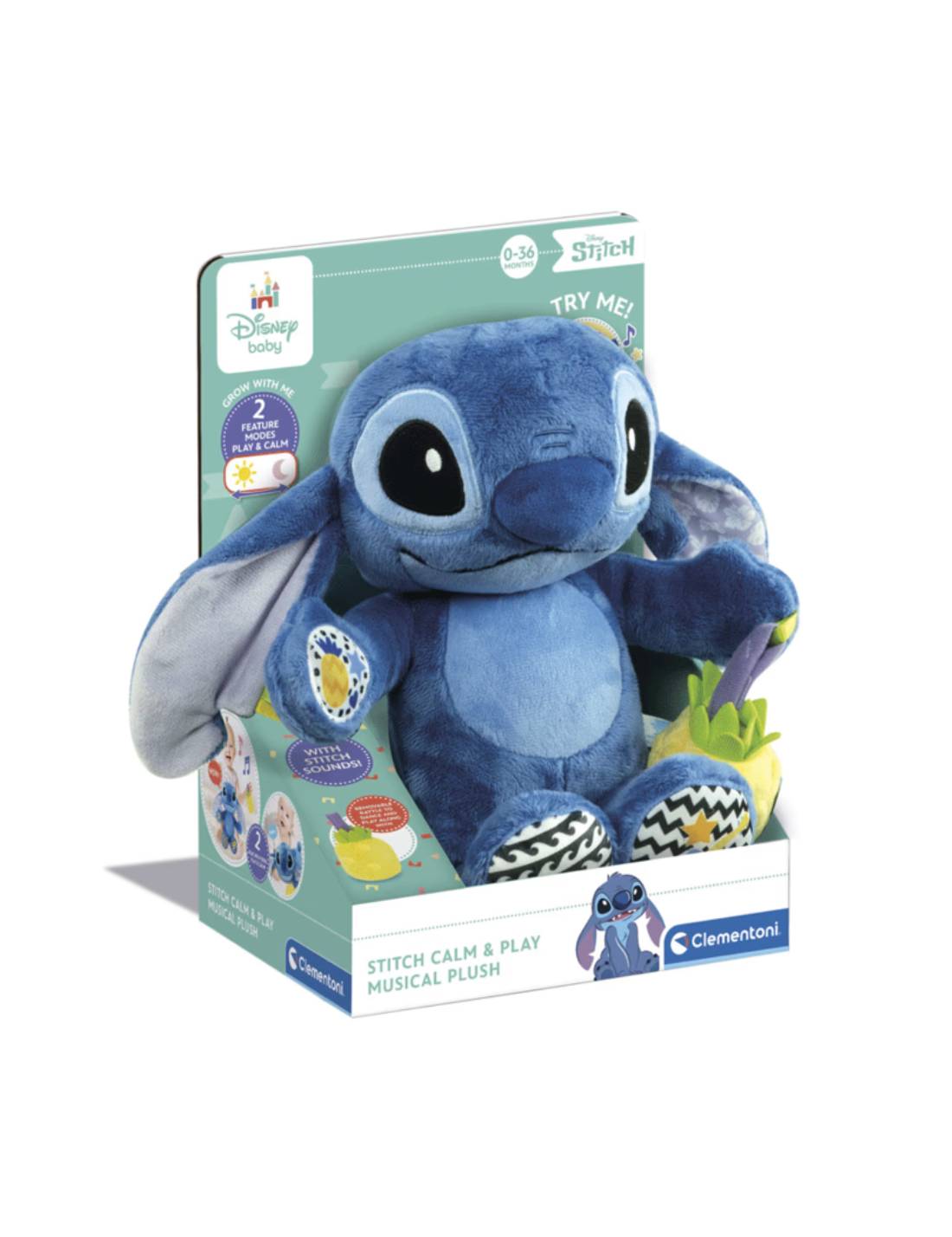 Peluche Interattivo Parlante Stitch 30cm