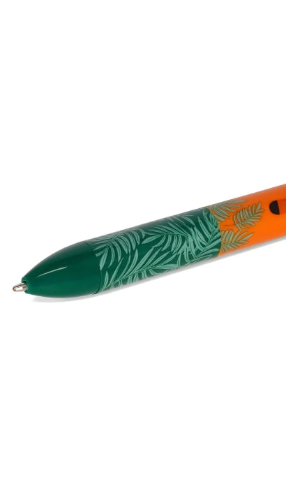 Legami Click & Clack Penna A Sfera Tigre Bicolore