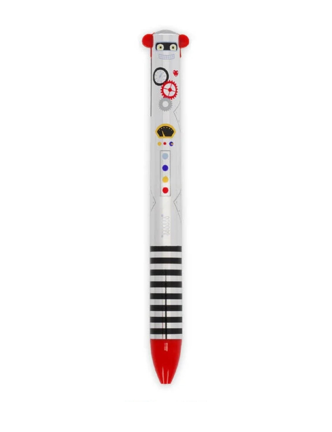 Legami Click & Clack Penna A Sfera Robot Bicolore
