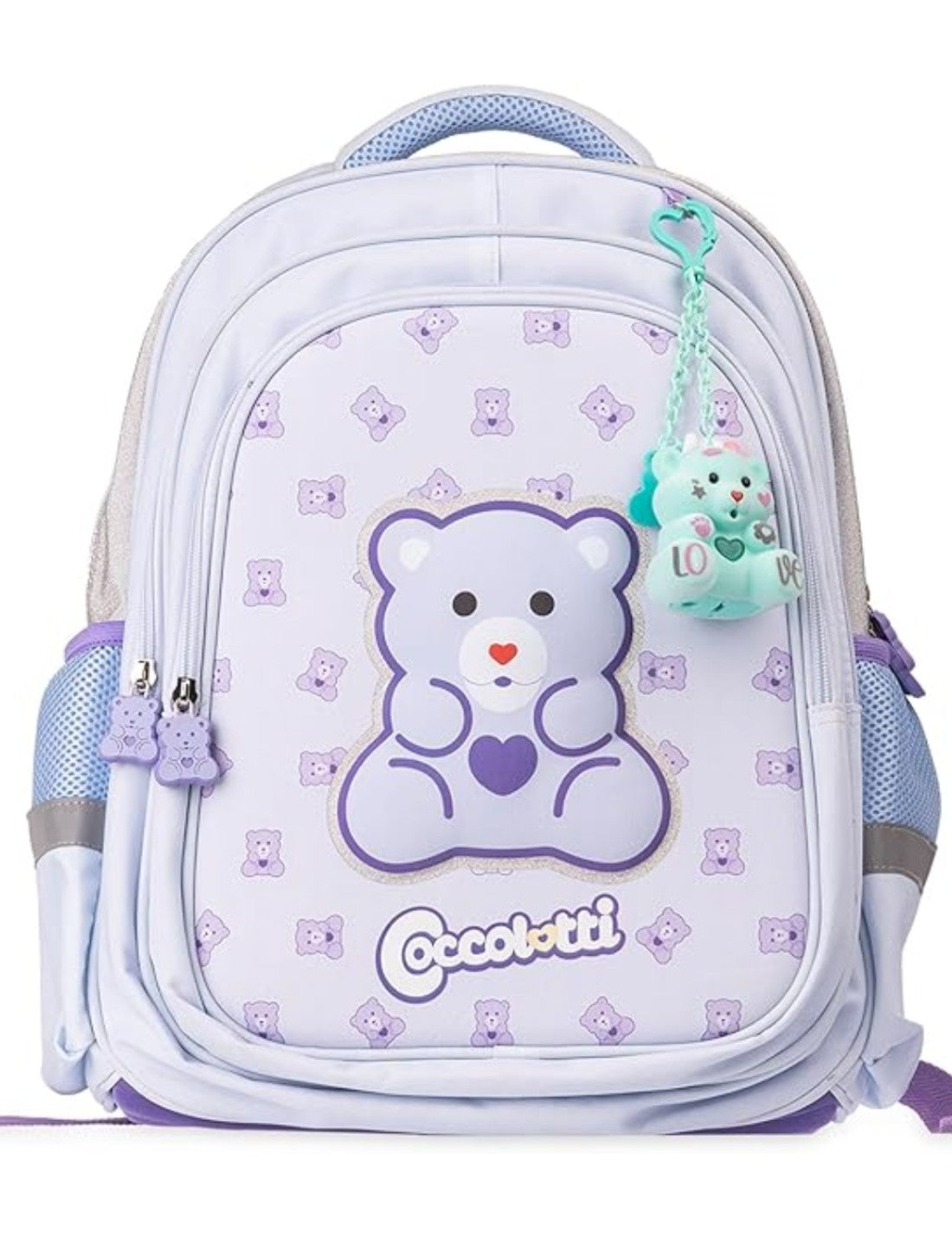 Zaino Scuola Colourbook Coccolotti Love And Tell Lilla Con Omaggio