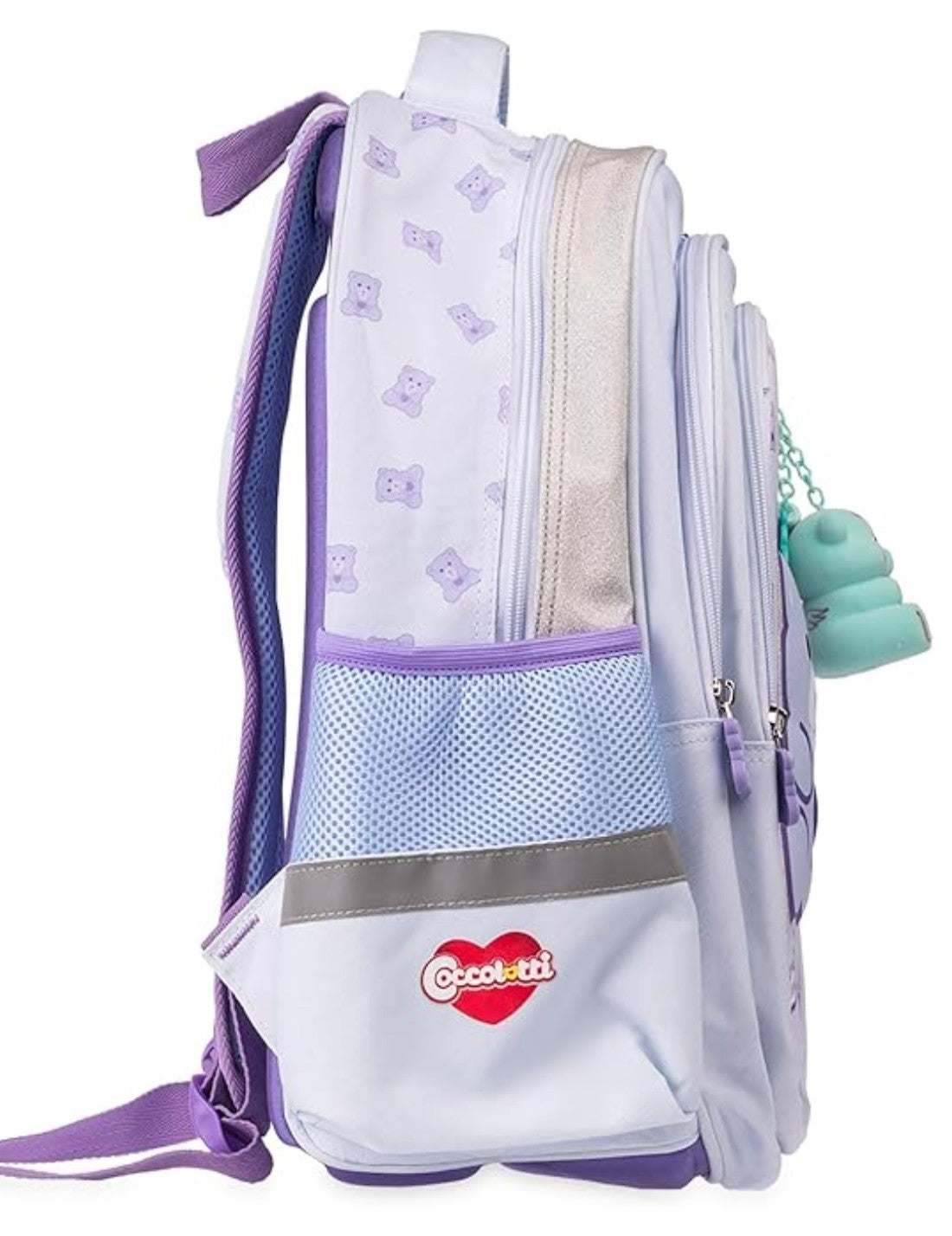 Zaino Scuola Colourbook Coccolotti Love And Tell Lilla Con Omaggio