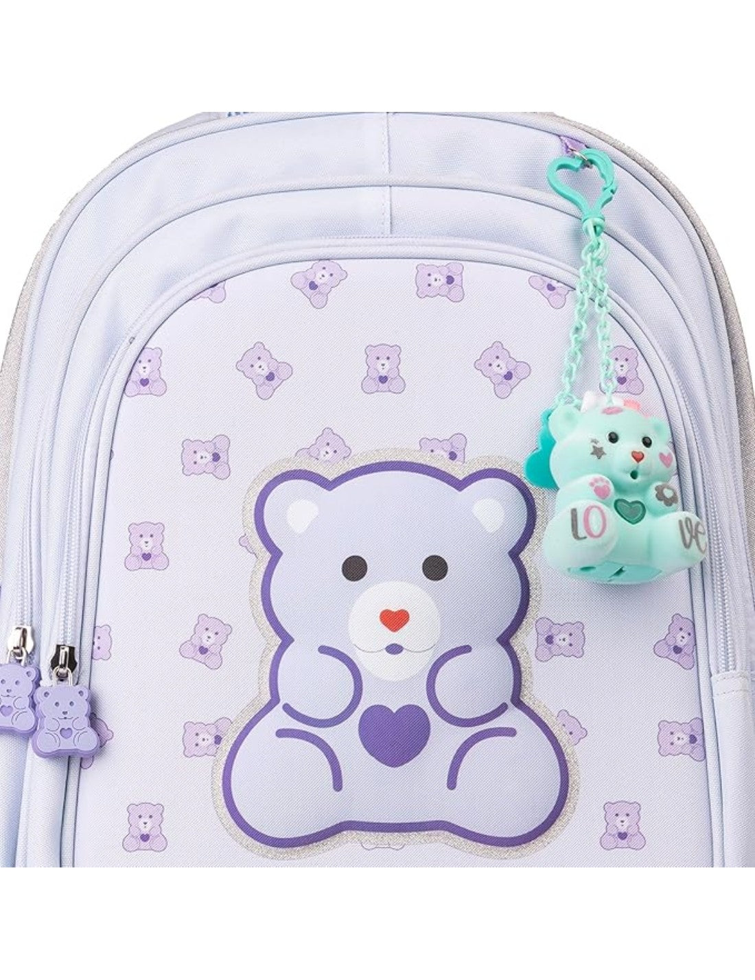 Zaino Scuola Colourbook Coccolotti Love And Tell Lilla Con Omaggio
