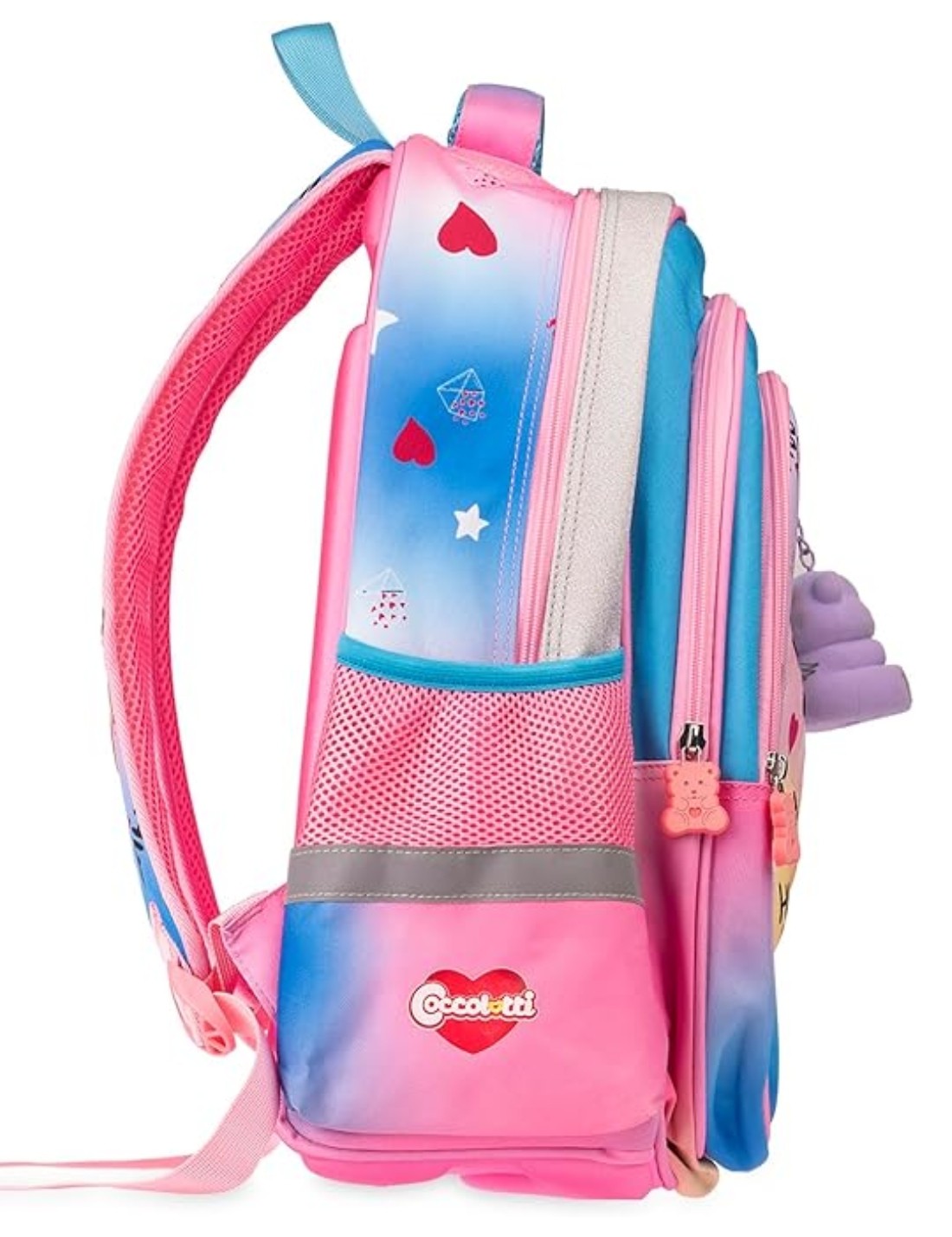 Zaino Scuola Colourbook Coccolotti Love And Tell Rosa Con Omaggio