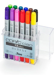 Set Di 12 Pennarelli Multicolor