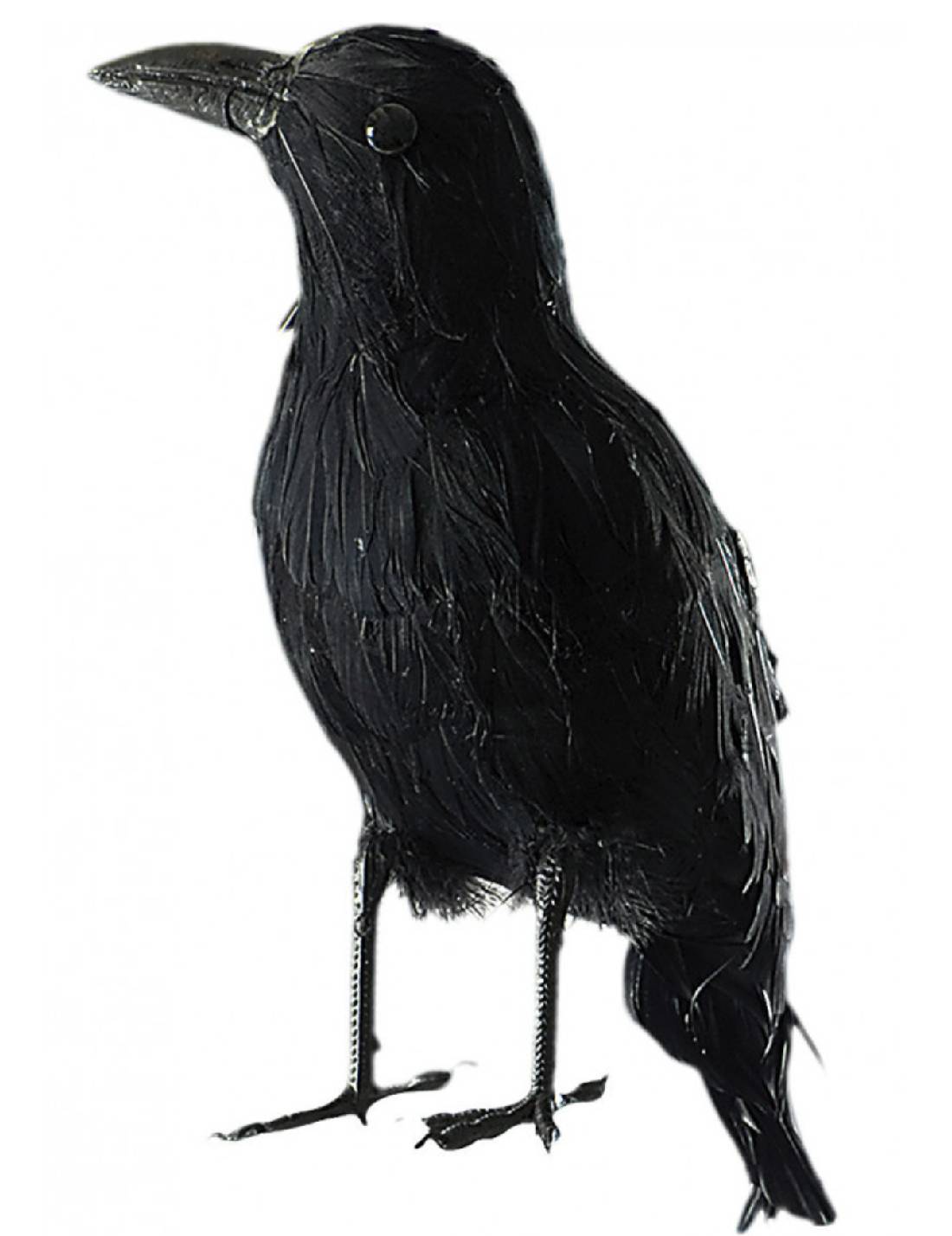 Accessorio Halloween Corvo Decorativo 22cm