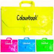 Colourbook Valigetta PPL Fluo Colori Assortiti 28x39cm