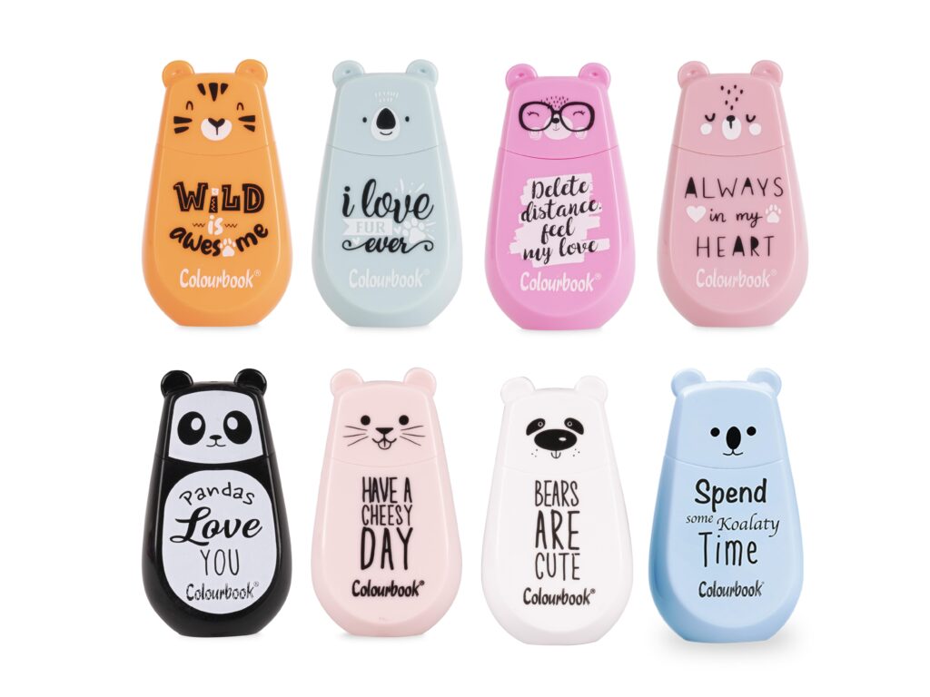 Colourbook Correttore A Nastro Kawaii 8m Assortiti