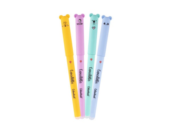 Penne Gel Cancellabili Colourbook Cancellotte