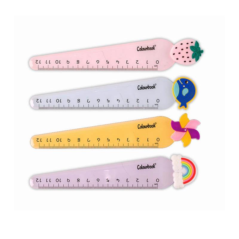 Coloubook Fantasy Righello 12cm Fantasie Assortite