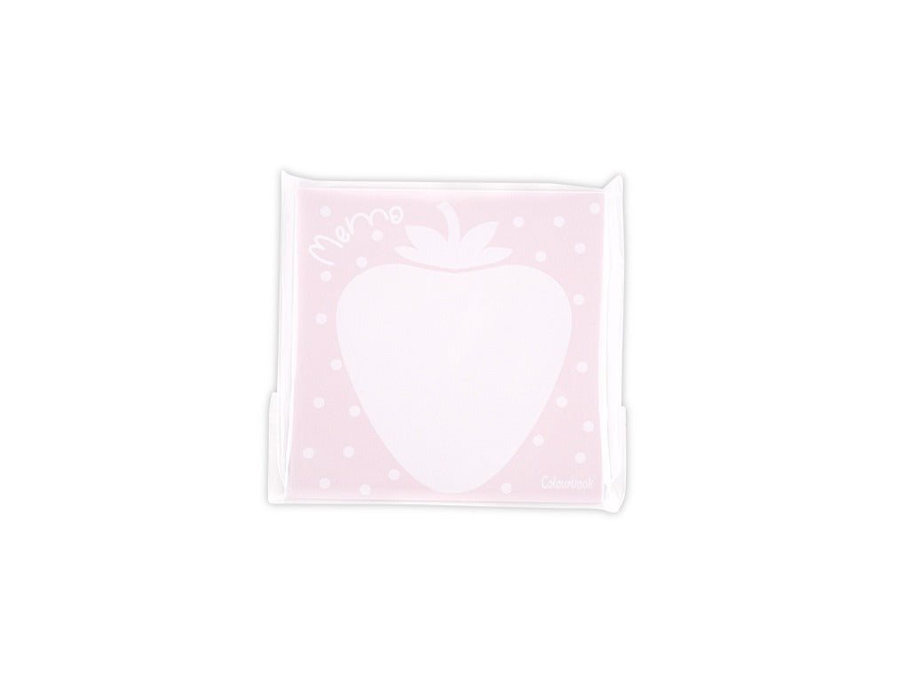 Post-It Bigliettini Adesivi 76x76mm Colourbook 100 Fogli Fragola