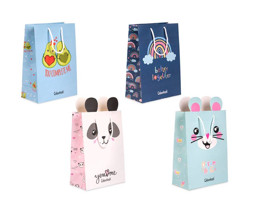 Colourbook Busta Regalo Fantasie Assortite