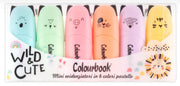 Mini Evidenziatori Wild And Cute 6pz. Colori Pastello