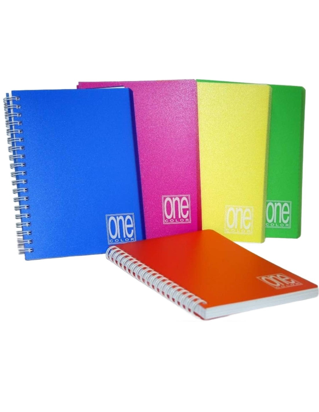 Colourbook Quaderno A7 Spiralato Fluo Colori Assortiti