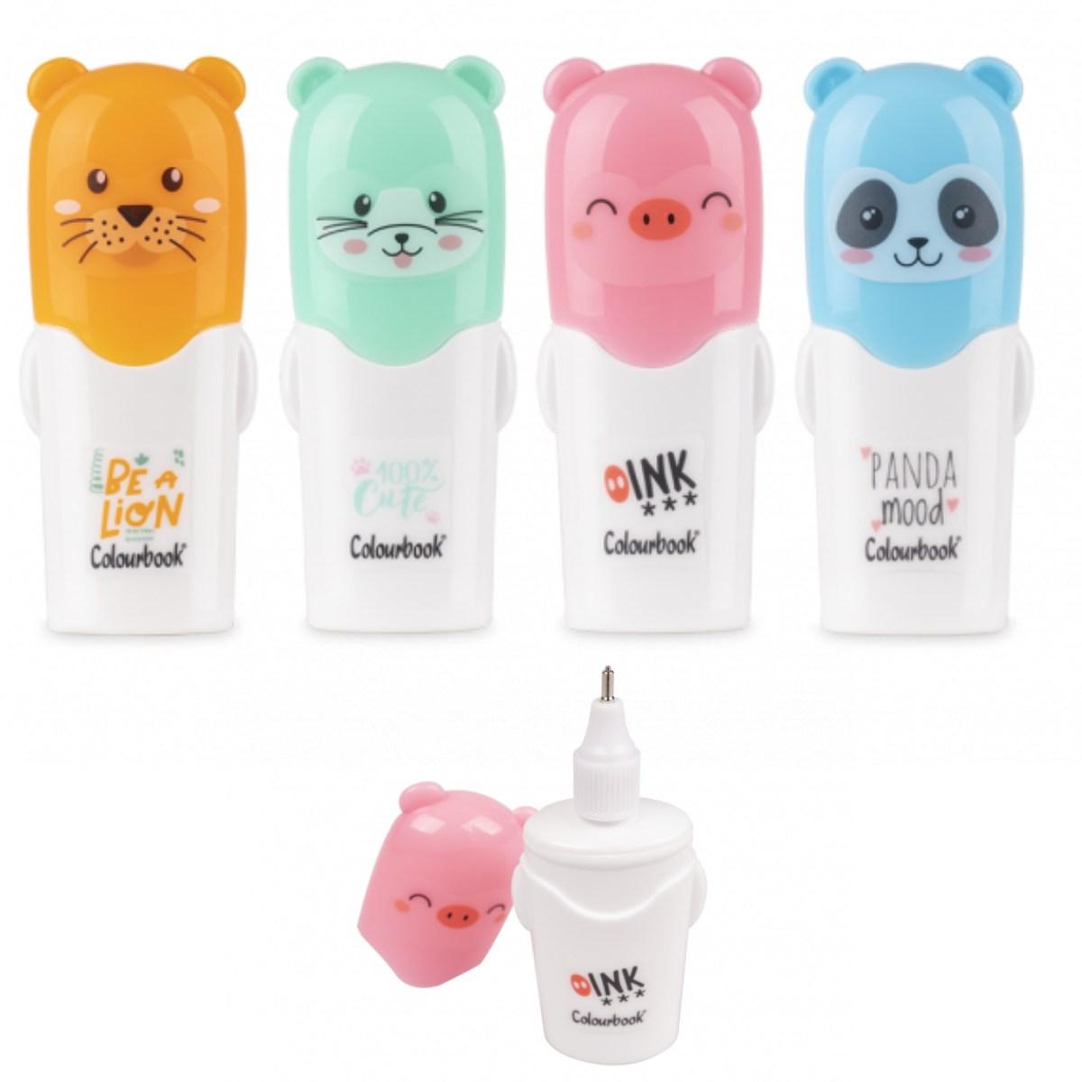 Colourbook Correttore A Penna 7ml Personaggi Assortiti