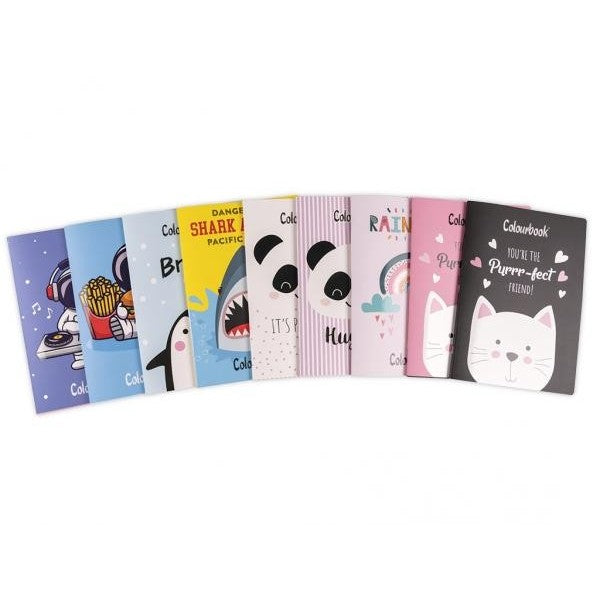Colourbook Maxi Quaderno A4 Fantasie Assortite 100g