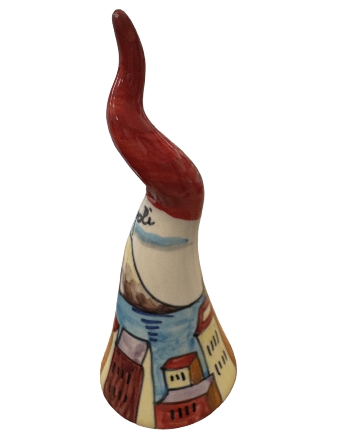 Corno Napoletano Decorativo Portafortuna Artigianale