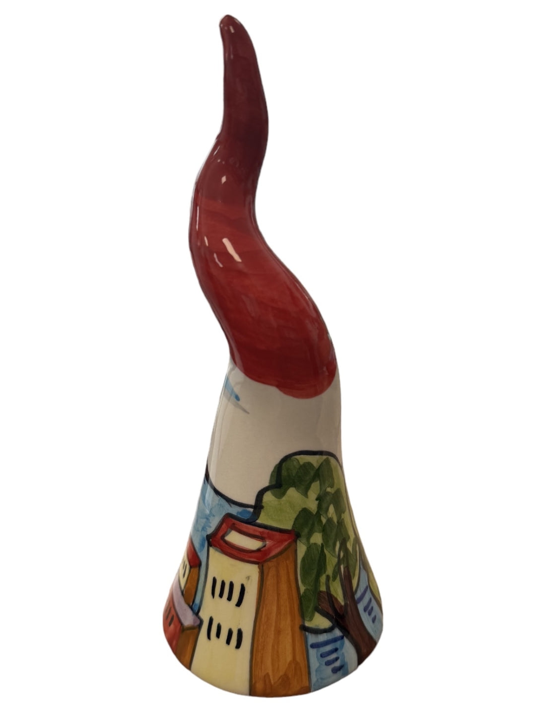 Corno Napoletano Decorativo Portafortuna Artigianale