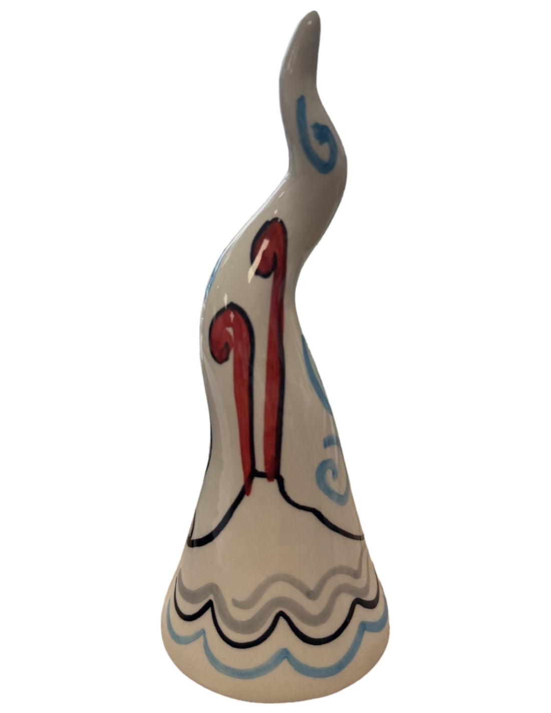 Corno Napoletano Decorativo Portafortuna Artigianale