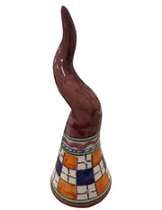 Corno Napoletano Decorativo Portafortuna Artigianale